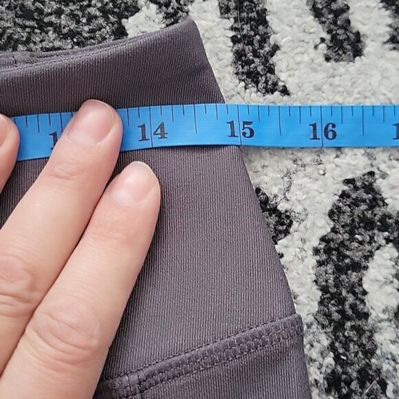 Mondetta Midweight High Waisted Mesh Capri Legging M - Picture 9 of 11